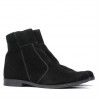 Men boots 413 black velour