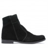 Men boots 413 black velour