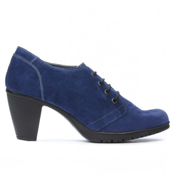 Women casual shoes 167 indigo velour