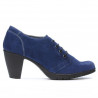 Women casual shoes 167 indigo velour