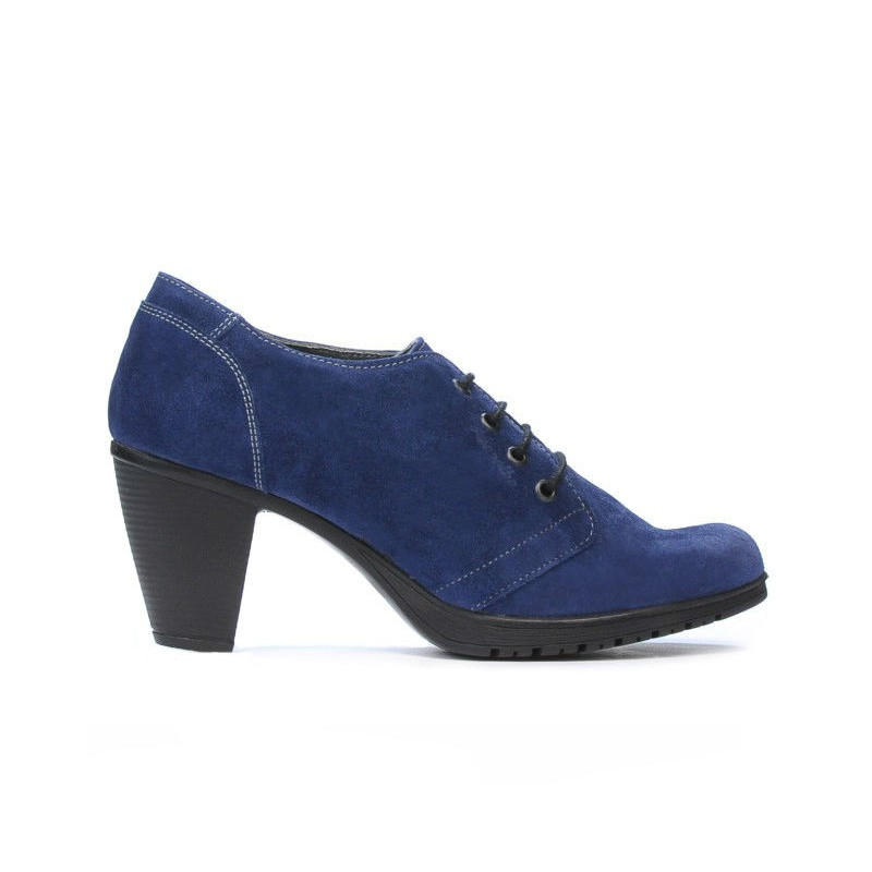 Women casual shoes 167 indigo velour