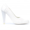 Women stylish, elegant shoes 1090 white