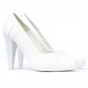 Women stylish, elegant shoes 1090 white