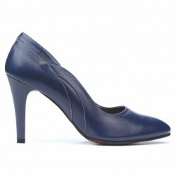 Women stylish, elegant shoes 1218 indigo