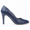 Women stylish, elegant shoes 1218 indigo