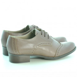 Women casual shoes 691 cappuccino