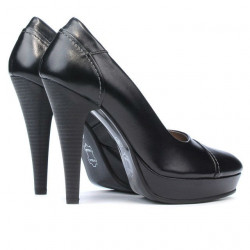 Women stylish, elegant shoes 1082-1 black