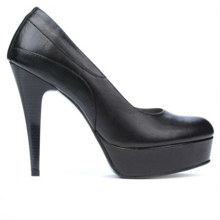 Women stylish, elegant shoes 1201 black