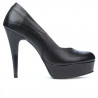Women stylish, elegant shoes 1201 black