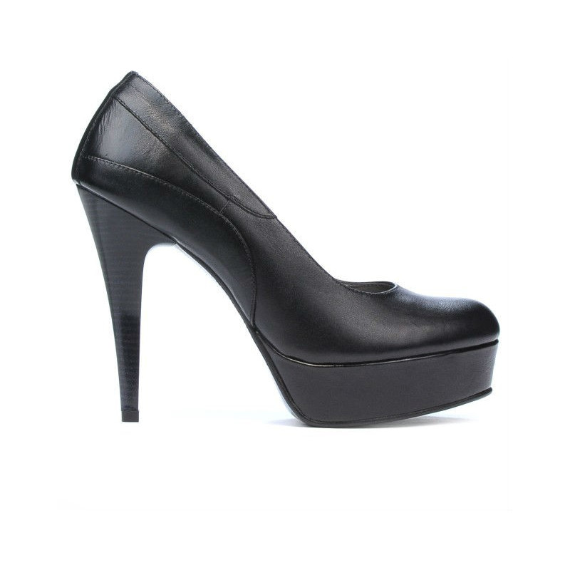 Women stylish, elegant shoes 1201 black