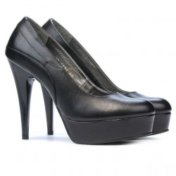 Women stylish, elegant shoes 1201 black