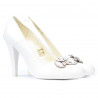 Women stylish, elegant shoes 1067 white