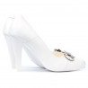 Women stylish, elegant shoes 1067 white