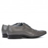Men stylish, elegant shoes 792 gray