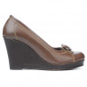 Women casual shoes 178 cappuccino