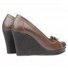 Women casual shoes 178 cappuccino