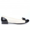 Women dancers 633 patent black+beige