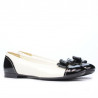 Women dancers 633 patent black+beige