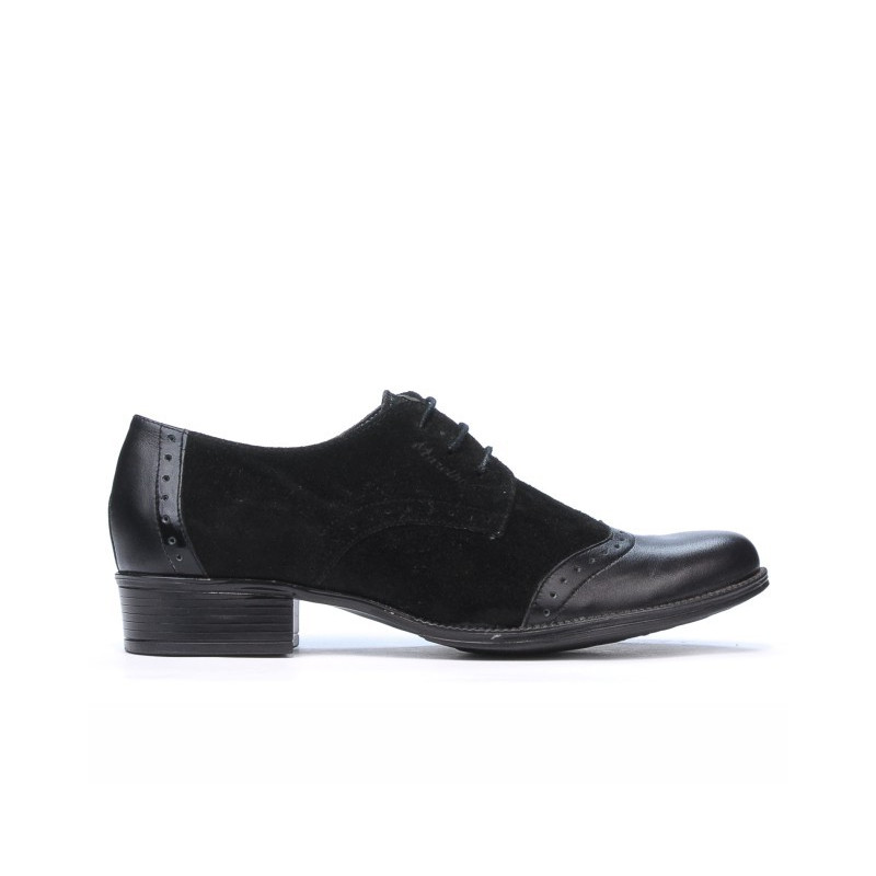 Women casual shoes 691 black combined