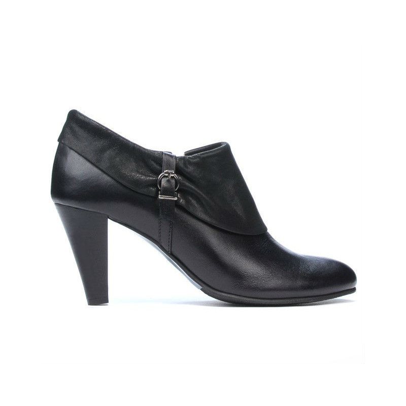 Women stylish, elegant shoes 1089 black combined