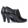 Women stylish, elegant shoes 1089 black combined