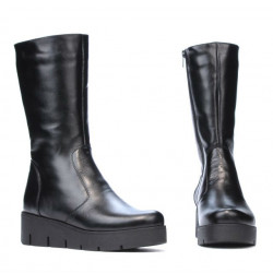 Women knee boots 3315 black