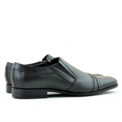 Men stylish, elegant shoes  796 black 