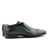 Men stylish, elegant shoes  796 black 