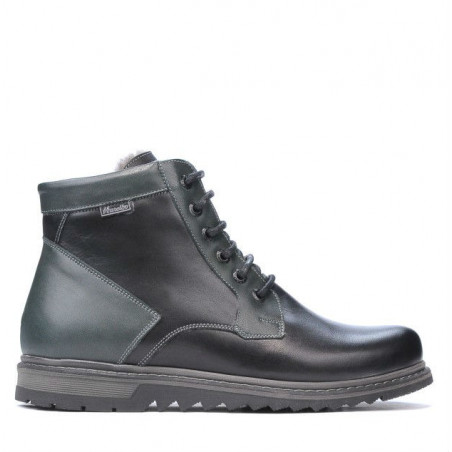 Men boots 497 black+gray
