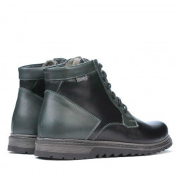 Men boots 497 black+gray