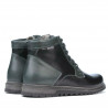 Men boots 497 black+gray