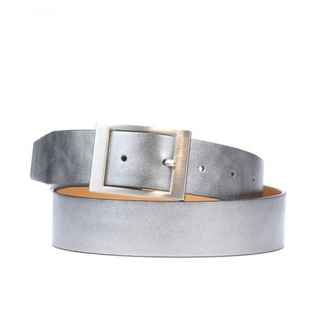Women belt 02m silver