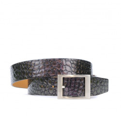 Women belt 02m croco cameleon