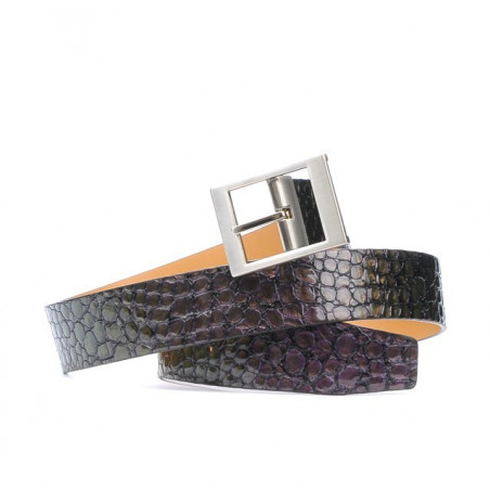 Women belt 02m croco cameleon