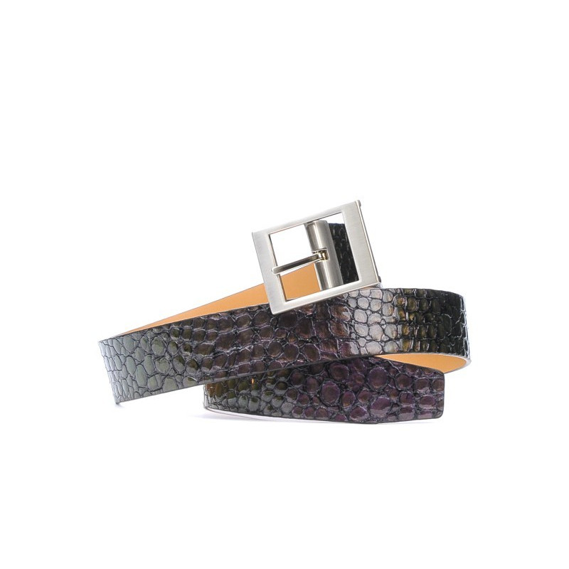 Women belt 02m croco cameleon