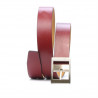 Women belt 02m burgundy