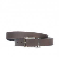 Women belt 02m bicolored cs black+cafe