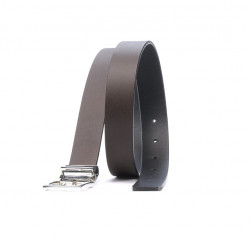 Women belt 02m bicolored cs black+cafe