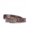 Women belt 02m bicolored cs a brown+blue