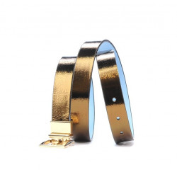 Women belt 02m bicolored cs aramiu+bleu