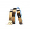 Women belt 02m bicolored cs aramiu+bleu