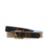 Women belt 02m bicolored cs aramiu+bleu
