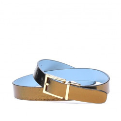 Women belt 02m bicolored cs aramiu+bleu