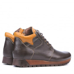 Men boots 495 cafe+brown