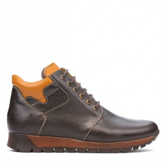 Men boots 495 cafe+brown