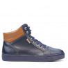 Men boots 4103 indigo+brown