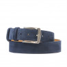 Men belt / women 01b blue velour