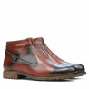 Men boots 4102 a brown