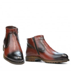 Men boots 4102 a brown