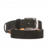 Men belt / women 01b cafe velour